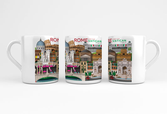 ROME and THE VATICAN MUG