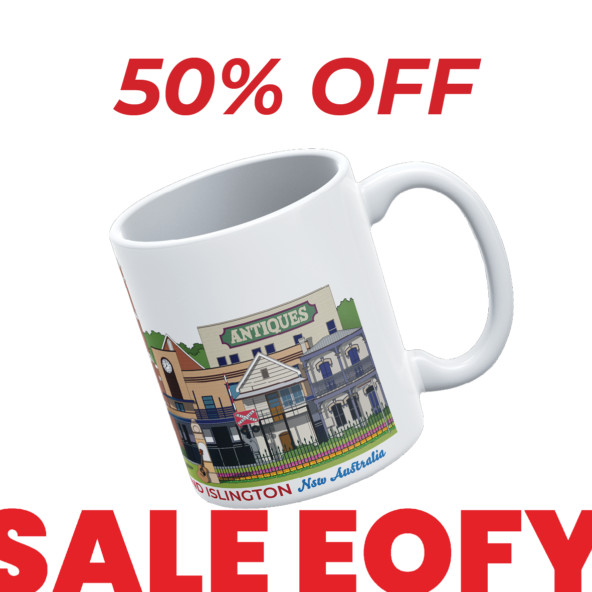 HAMILTON AND ISLINGTON NSW MUG