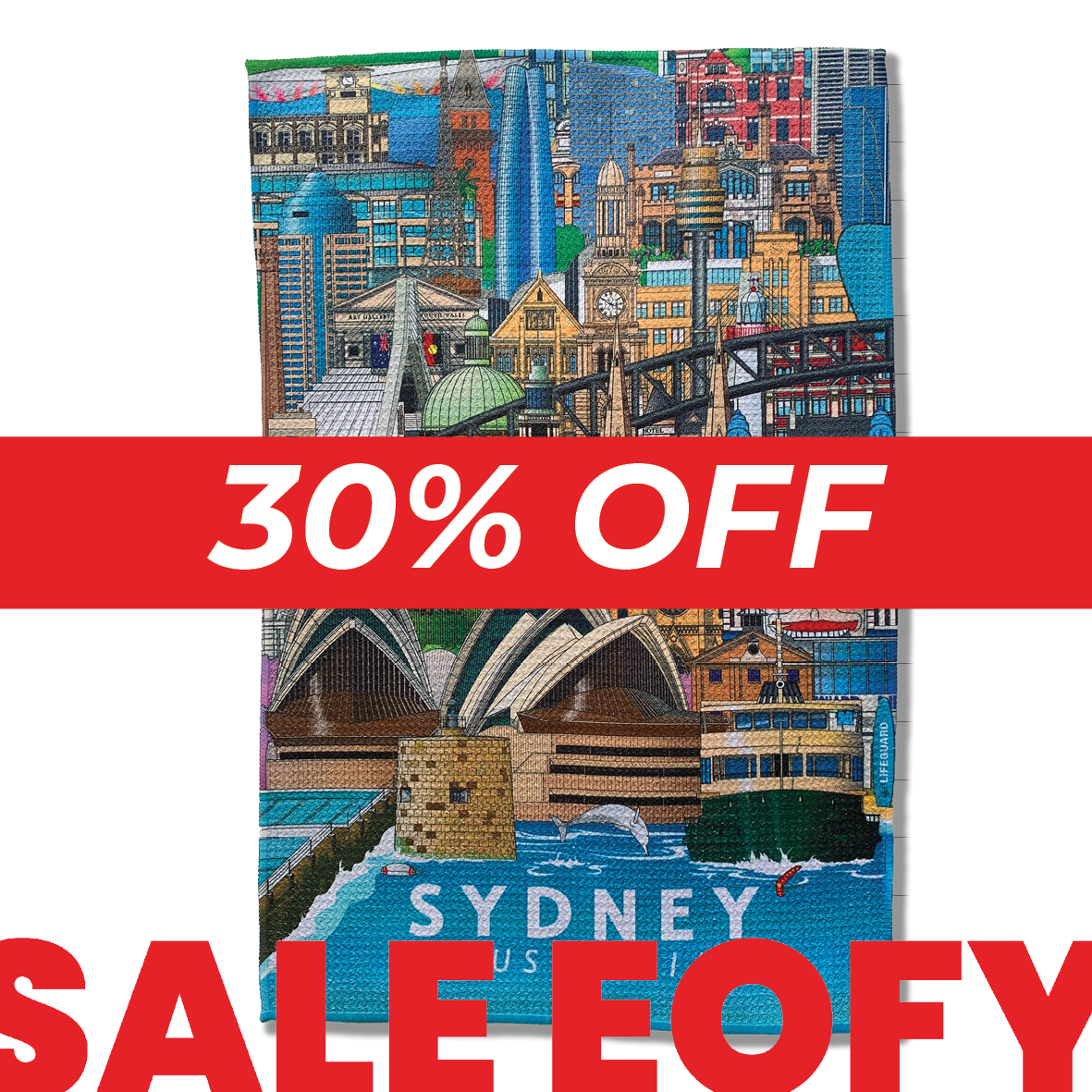 SYDNEY Australia TEA TOWEL
