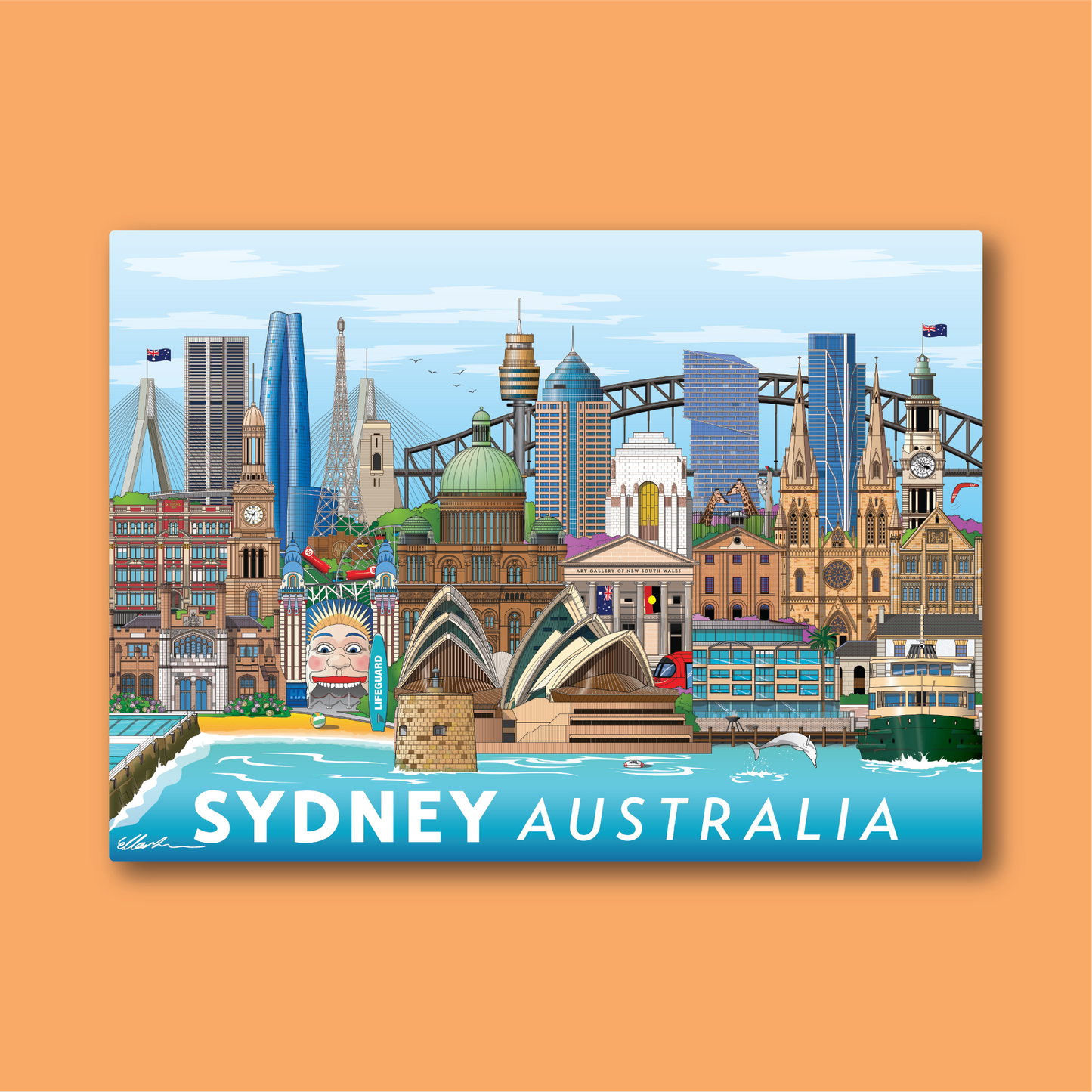 SYDNEY Australia MAGNET
