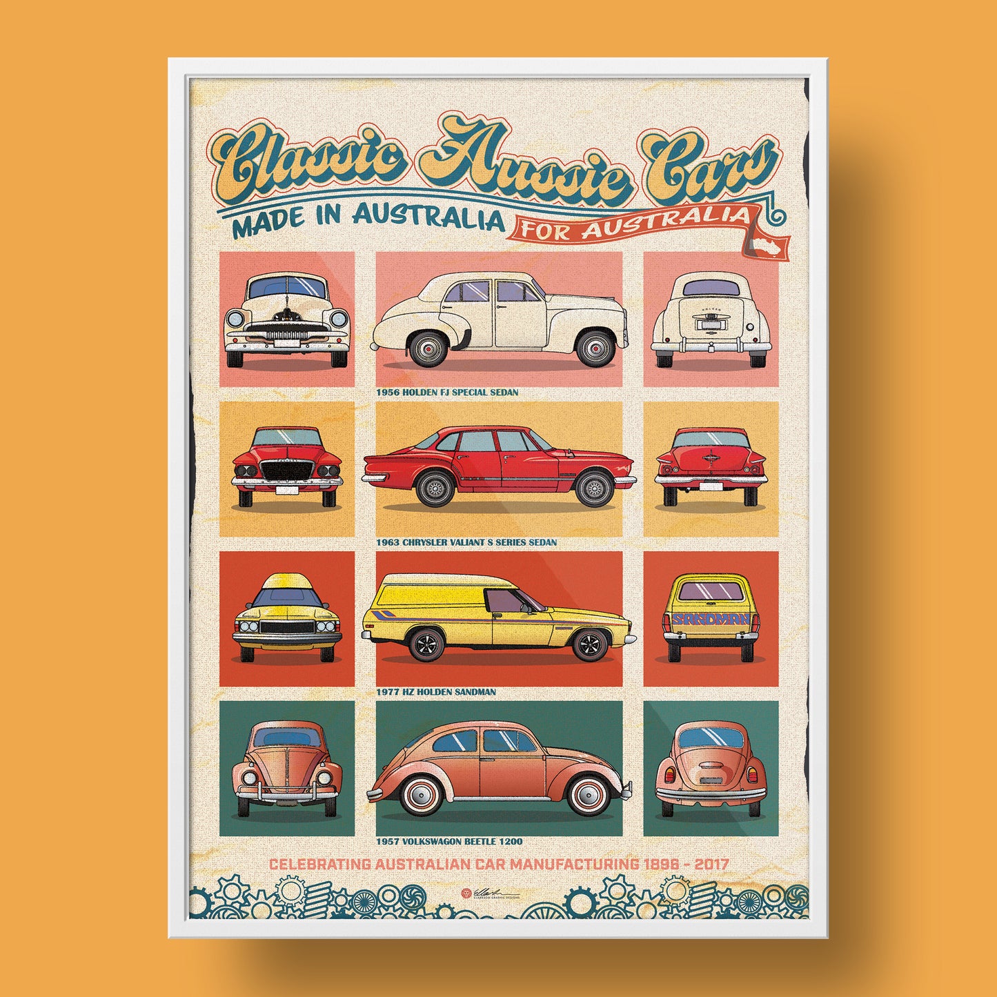 CLASSIC AUSSIE CARS SET