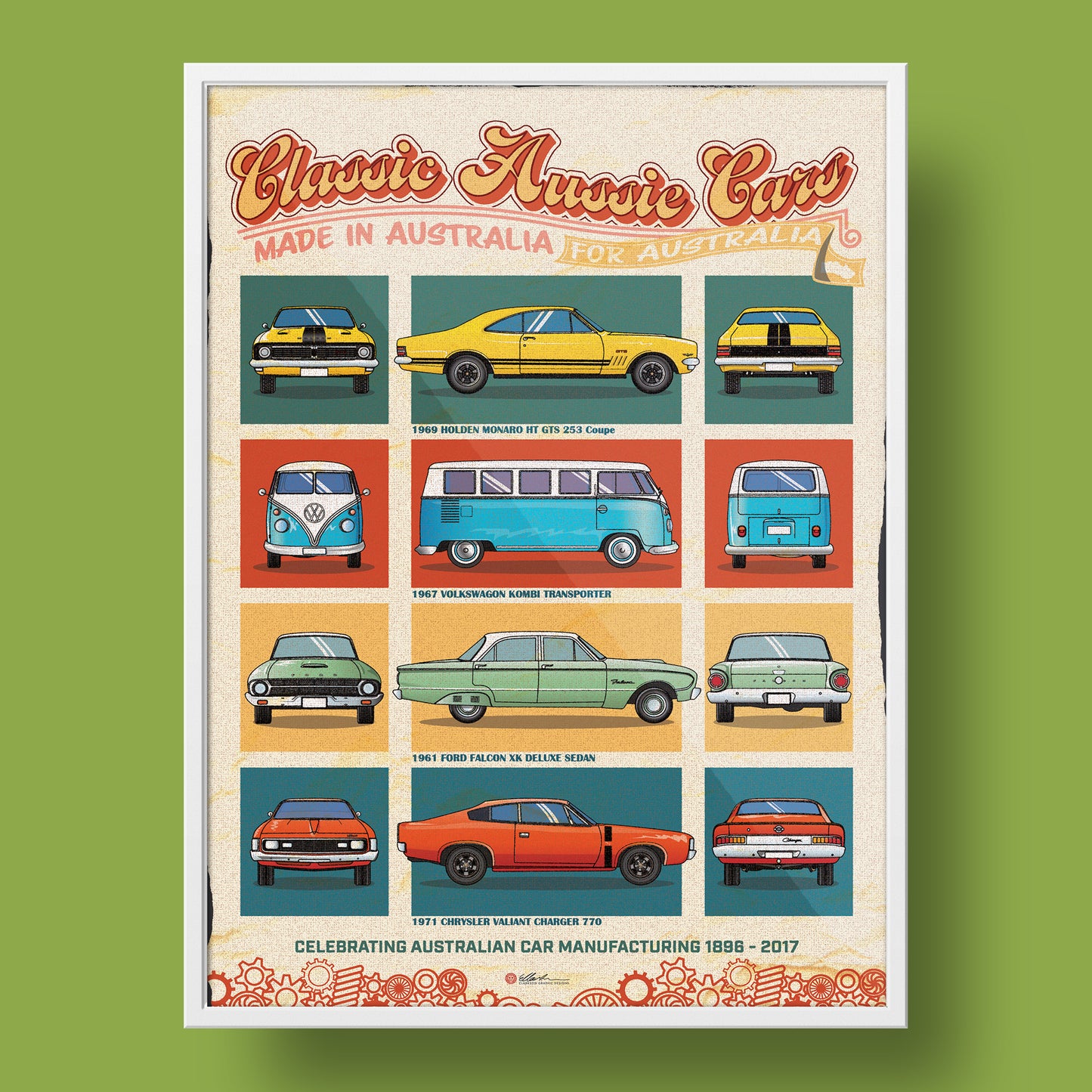 CLASSIC AUSSIE CARS SET