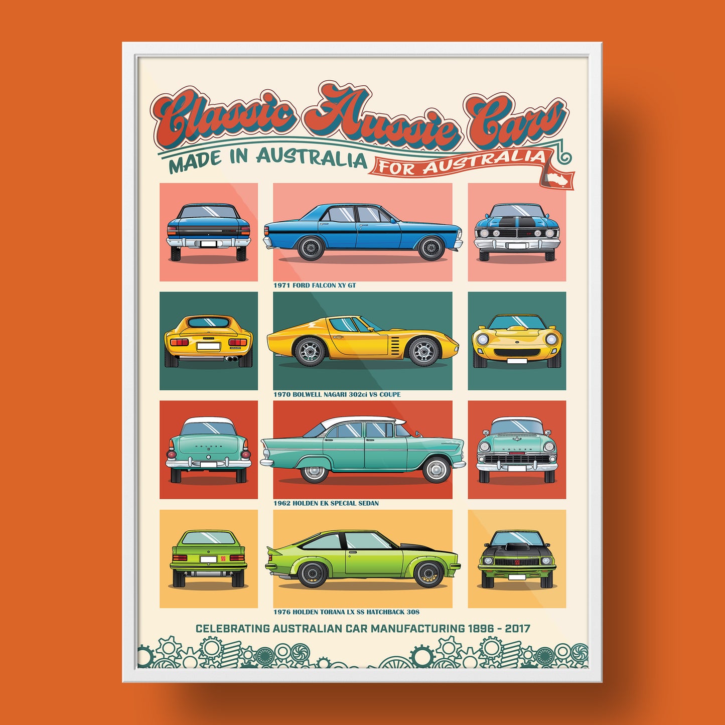 CLASSIC AUSSIE CARS SET