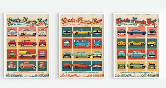 CLASSIC AUSSIE CARS SET