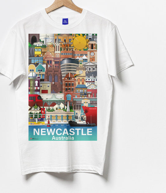 NEWCASTLE T-SHIRT MEN WHITE