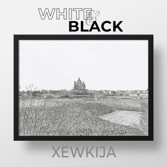 XEWKIJA Malta White & Black